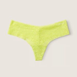 NO-SHOW SOFT LACE THONG PANTY